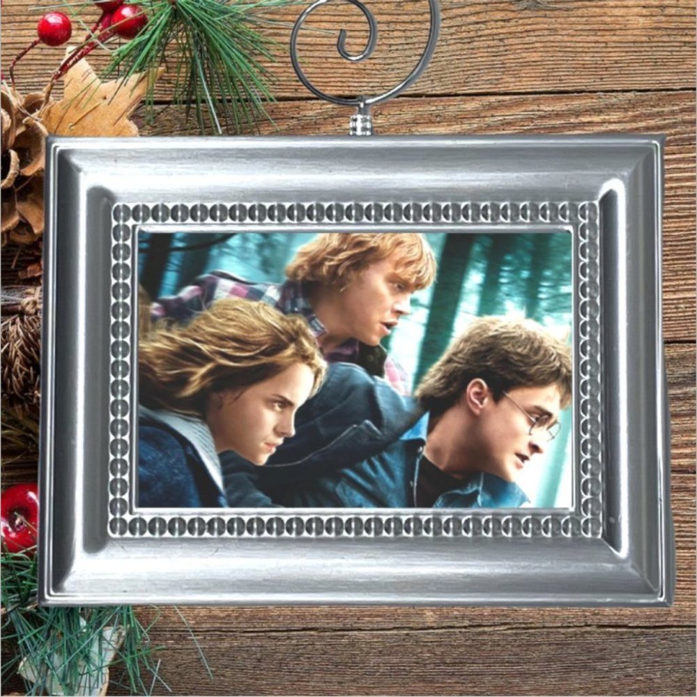 Harry Potter, Hermione Granger & Ron Weasley Christmas Tree Ornaments